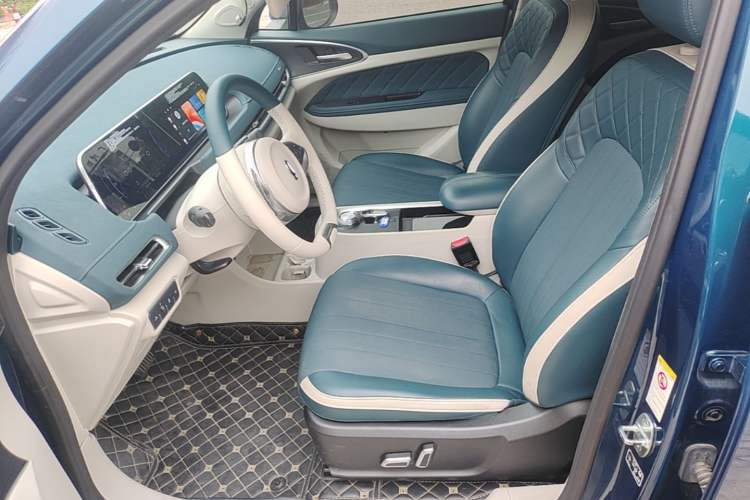 Used ORA Good Cat 2022 Morandi Edition 400km Standard Range Luxury Version Lithium-Ion Battery Left Front Seat