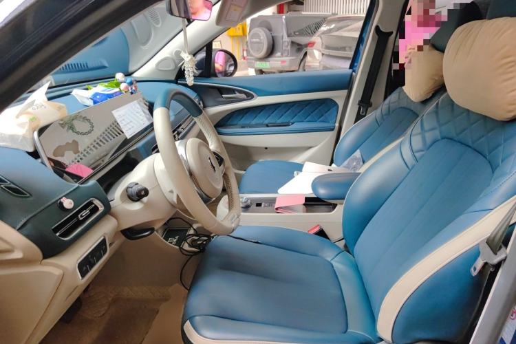 Used ORA Good Cat 2022 Morandi Edition 400km Standard Range Premium Version Lithium Iron Phosphate Left Front Seat
