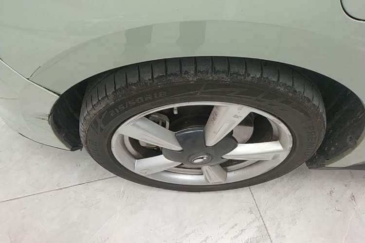 Used ORA Good Cat 2022 Morandi Edition 400km Standard Range Luxury Version Lithium Iron Phosphate Left Front Wheel Hub