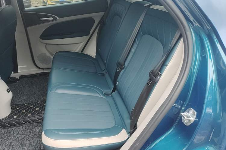 Used ORA Good Cat 2022 Morandi Edition 400km Standard Range Luxury Version Lithium-Ion Battery Left Rear Seat