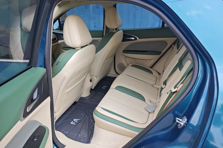 Used ORA Good Cat 2022 Morandi Edition 400km Standard Range Premium Version Lithium-Ion Battery Left Rear Seat