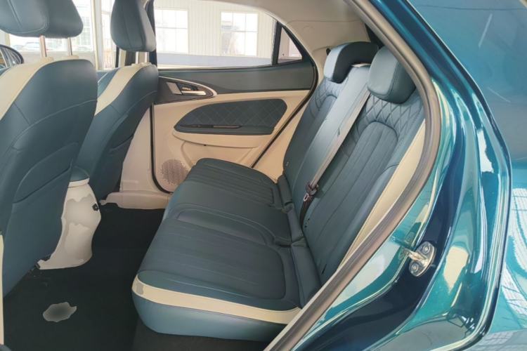 Used ORA Good Cat 2022 Morandi Edition 400km Standard Range Two-Week Young Enjoyment Version Lithium Iron Phosphate Left Rear Seat