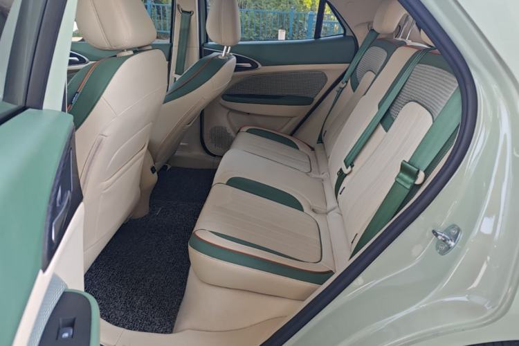 Used ORA Good Cat 2022 Morandi Edition 400km Standard Range Premium Version Lithium-Ion Battery Left Rear Seat