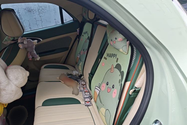 Used ORA Good Cat 2022 Morandi Edition 400km Standard Range Two-Week Young Enjoyment Version Lithium Iron Phosphate Left Rear Seat
