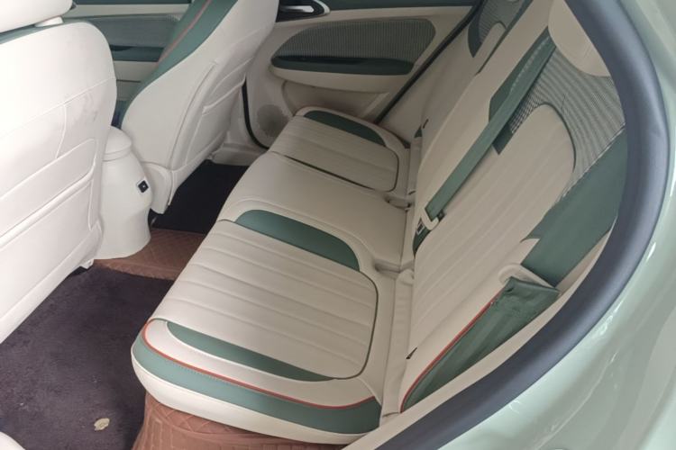 Used ORA Good Cat 2022 Morandi Edition 400km Standard Range Two-Week Young Enjoyment Version Lithium Iron Phosphate Left Rear Seat