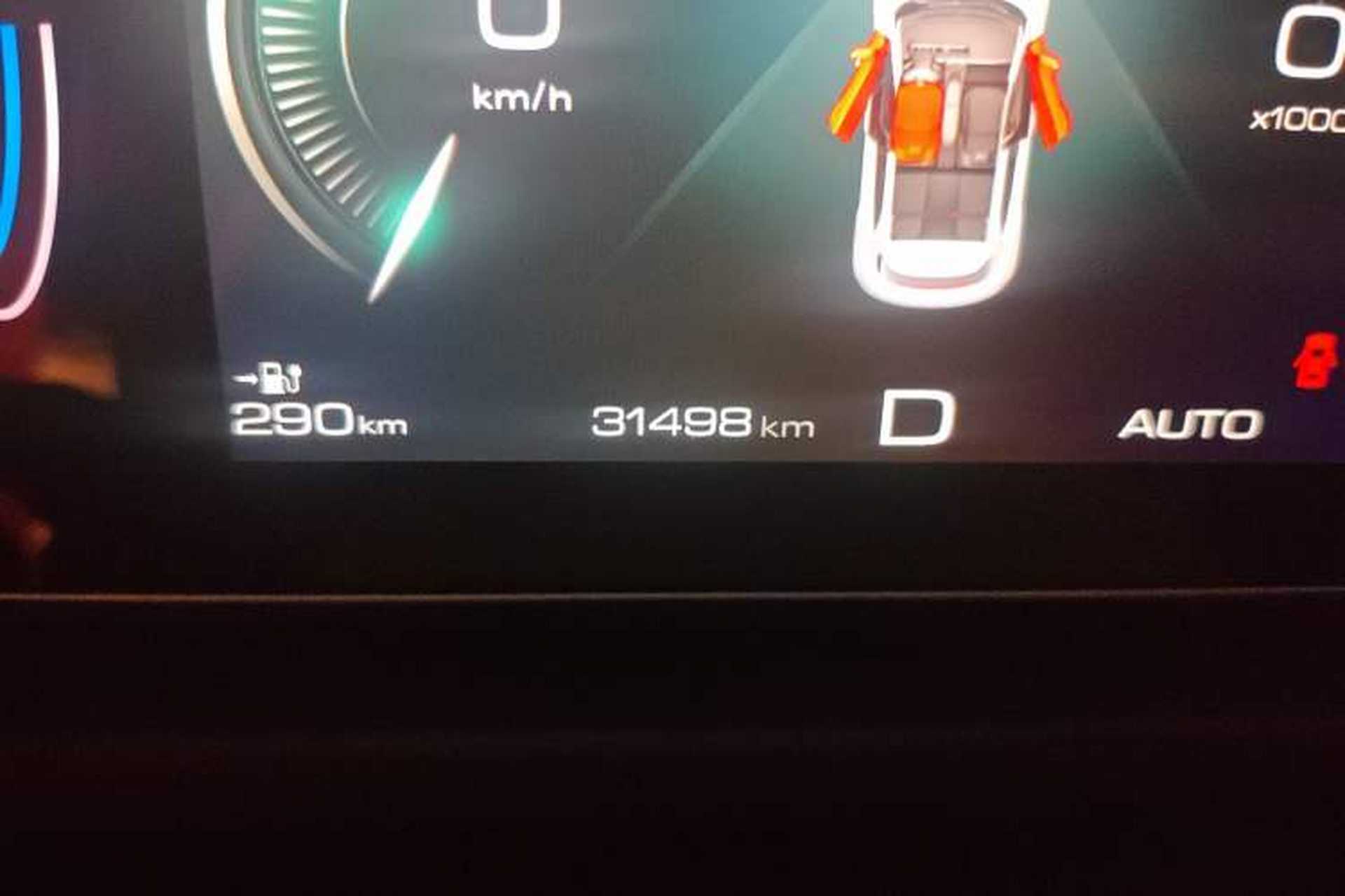 Used ORA Good Cat 2022 Morandi Edition 400km Standard Range Premium Version Lithium Iron Phosphate Odometer Close Up