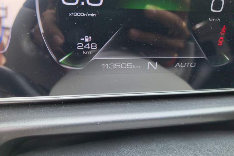 Used ORA Good Cat 2022 400km Standard Range Luxury Version Ternary Lithium Odometer Close Up