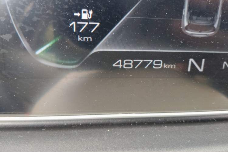 Used ORA Good Cat 2022 400km Standard Range Premium Version Lithium Iron Phosphate Odometer Close Up