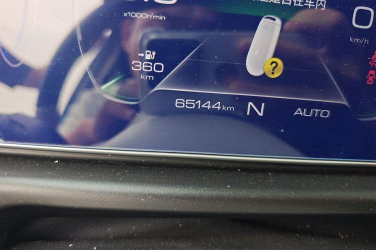 Used ORA Good Cat 2022 400km Standard Range Luxury Version Ternary Lithium Odometer Close Up