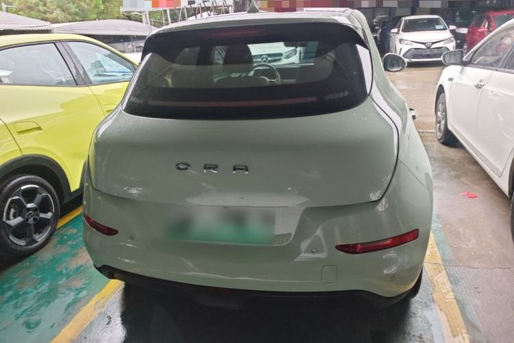 Used ORA Good Cat 2022 Morandi Edition 400km Standard Range Luxury Version Lithium-Ion Battery Rear