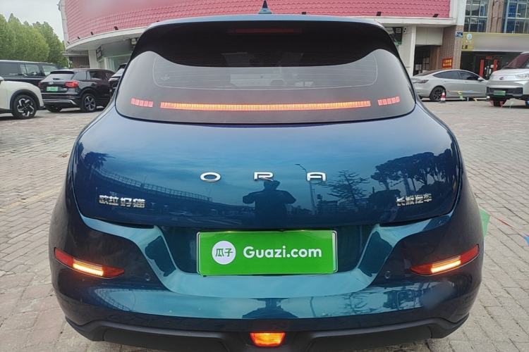 Used ORA Good Cat 2022 Morandi Edition 400km Standard Range Luxury Version Lithium-Ion Battery Rear