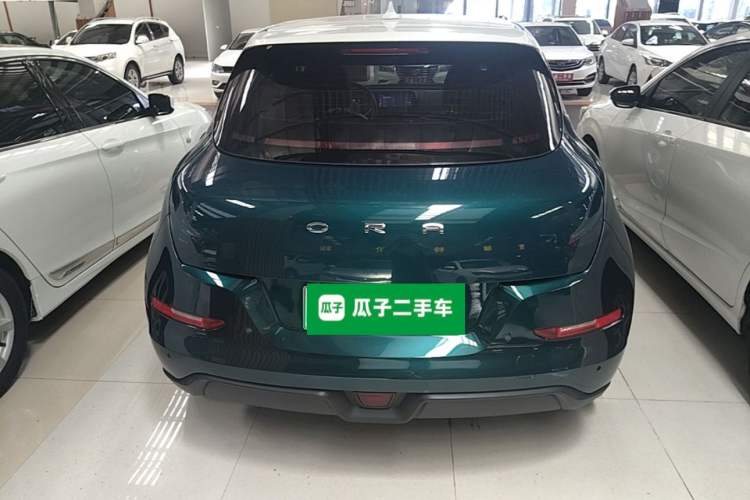 Used ORA Good Cat 2022 Morandi Edition 400km Standard Range Two-Week Young Enjoyment Version Lithium Iron Phosphate Rear