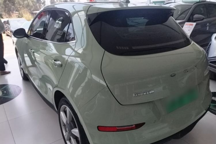 Used ORA Good Cat 2022 Morandi Edition 400km Standard Range Premium Version Lithium-Ion Battery Rear Left 45 Deg