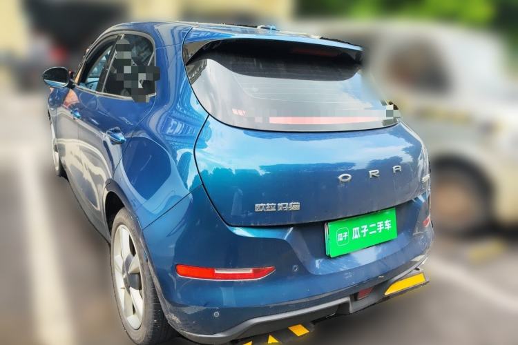 Used ORA Good Cat 2022 Morandi Edition 400km Standard Range Luxury Version Lithium-Ion Battery Rear Left 45 Deg