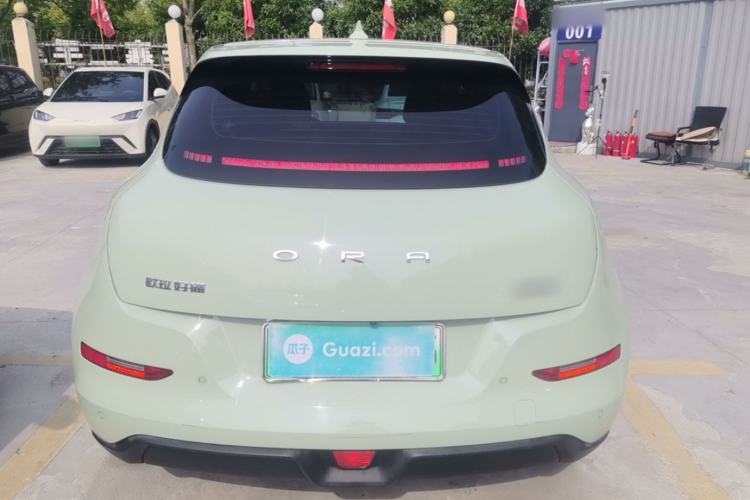Used ORA Good Cat 2022 Morandi Edition 400km Standard Range Two-Week Young Enjoyment Version Lithium Iron Phosphate Rear