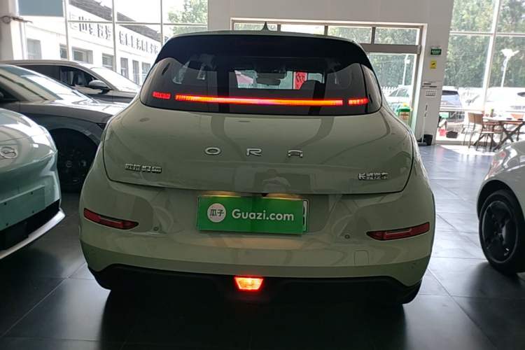 Used ORA Good Cat 2022 Morandi Edition 400km Standard Range Luxury Version Lithium-Ion Battery Rear