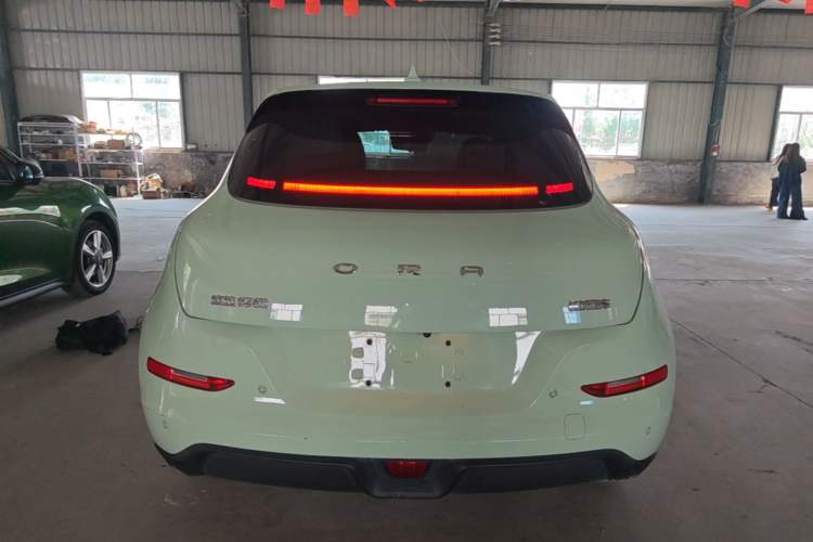 Used ORA Good Cat 2022 Morandi Edition 400km Standard Range Luxury Version Lithium-Ion Battery Rear