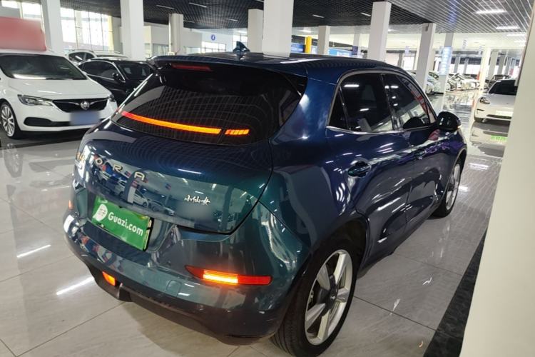 Used ORA Good Cat 2022 400km Standard Range Luxury Version Ternary Lithium Rear Right 45 Deg