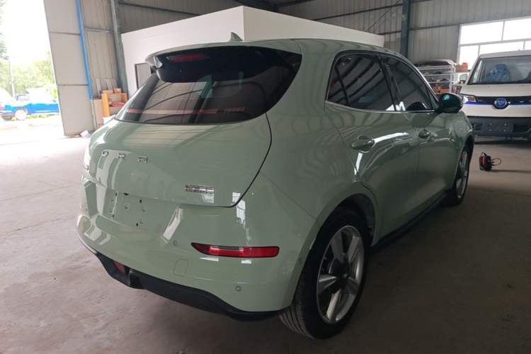 Used ORA Good Cat 2022 Morandi Edition 400km Standard Range Luxury Version Lithium-Ion Battery Rear Right 45 Deg
