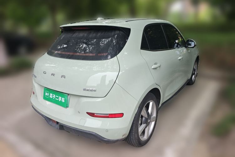 Used ORA Good Cat 2022 Morandi Edition 400km Standard Range Luxury Version Lithium Iron Phosphate Rear Right 45 Deg