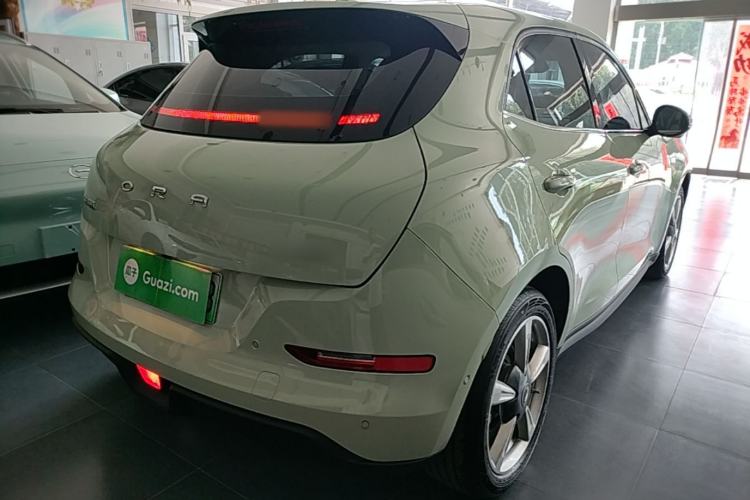 Used ORA Good Cat 2022 Morandi Edition 400km Standard Range Luxury Version Lithium-Ion Battery Rear Right 45 Deg