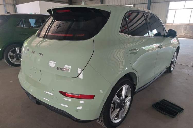 Used ORA Good Cat 2022 Morandi Edition 400km Standard Range Luxury Version Lithium-Ion Battery Rear Right 45 Deg