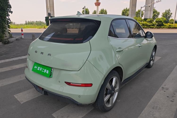 Used ORA Good Cat 2022 Morandi Edition 400km Standard Range Premium Version Lithium-Ion Battery Rear Right 45 Deg
