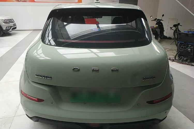 Used ORA Good Cat 2022 Morandi Edition 400km Standard Range Luxury Version Lithium Iron Phosphate Rear
