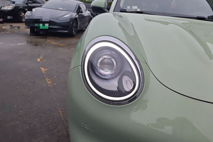 Used ORA Good Cat 2022 Morandi Edition 400km Standard Range Two-Week Young Enjoyment Version Lithium Iron Phosphate Right Front Headlight