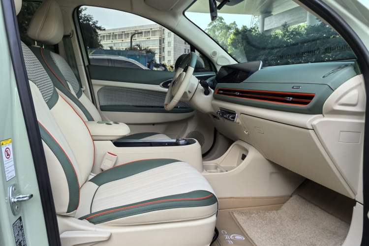 Used ORA Good Cat 2022 Morandi Edition 400km Standard Range Luxury Version Lithium-Ion Battery Right Front Seat