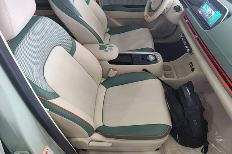 Used ORA Good Cat 2022 Morandi Edition 400km Standard Range Two-Week Young Enjoyment Version Lithium Iron Phosphate Right Front Seat