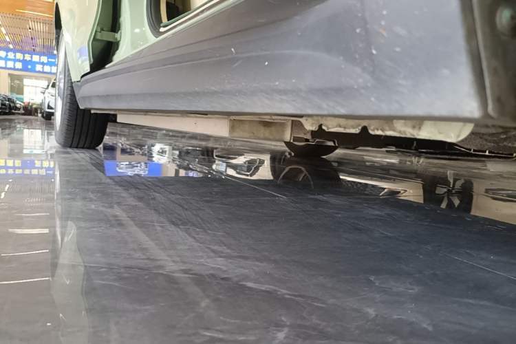 Used ORA Good Cat 2022 Morandi Edition 400km Standard Range Premium Version Lithium Iron Phosphate Right Side Sill