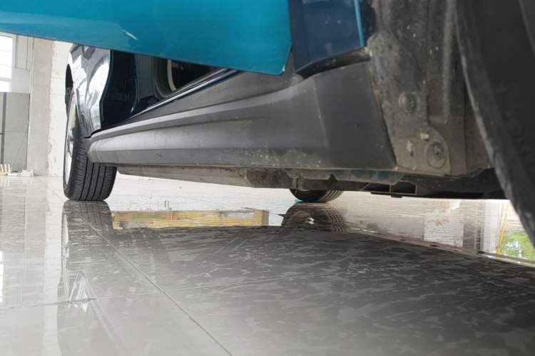 Used ORA Good Cat 2022 Morandi Edition 400km Standard Range Two-Week Young Enjoyment Version Lithium Iron Phosphate Right Side Sill