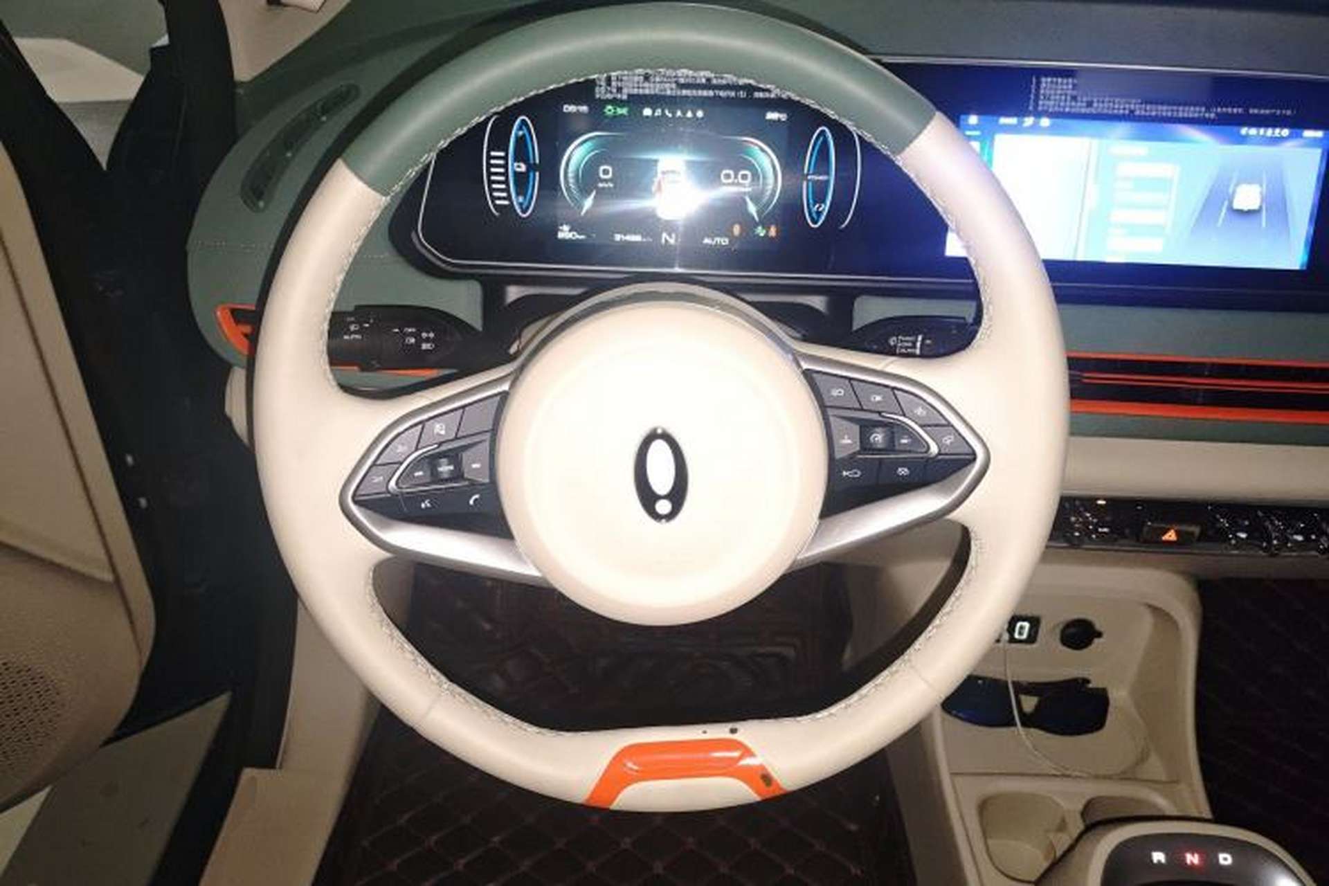 Used ORA Good Cat 2022 Morandi Edition 400km Standard Range Premium Version Lithium Iron Phosphate Steering Wheel