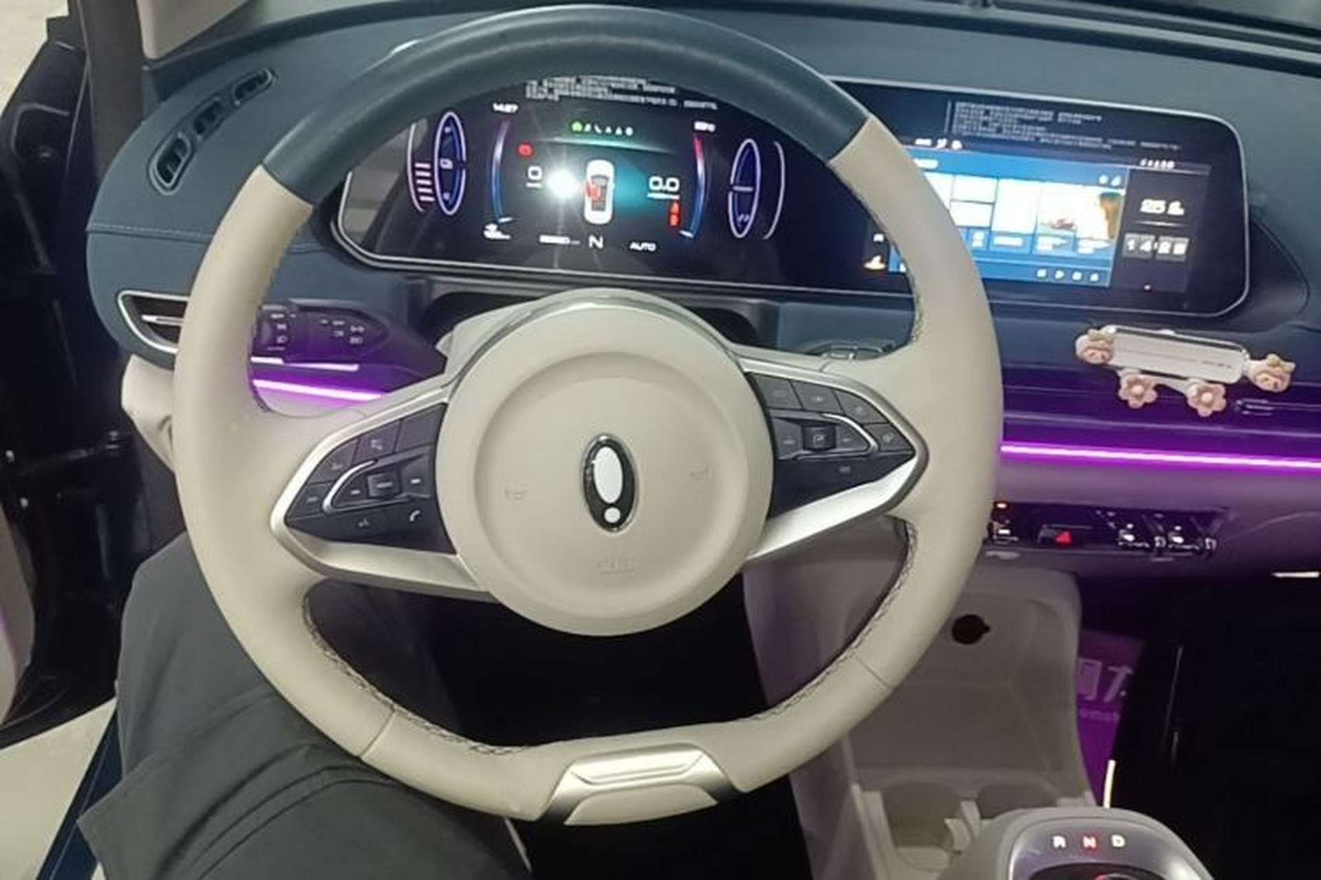 Used ORA Good Cat 2022 400km Standard Range Premium Version Lithium-Ion Battery Steering Wheel