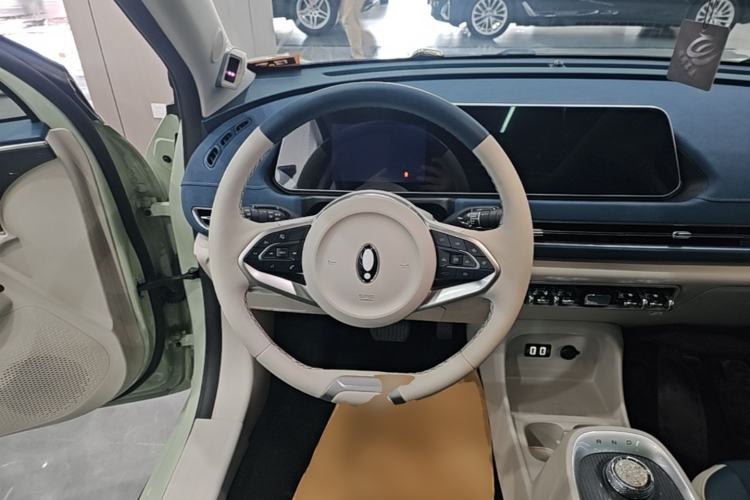 Used ORA Good Cat 2022 Morandi Edition 400km Standard Range Premium Version Lithium Iron Phosphate Steering Wheel
