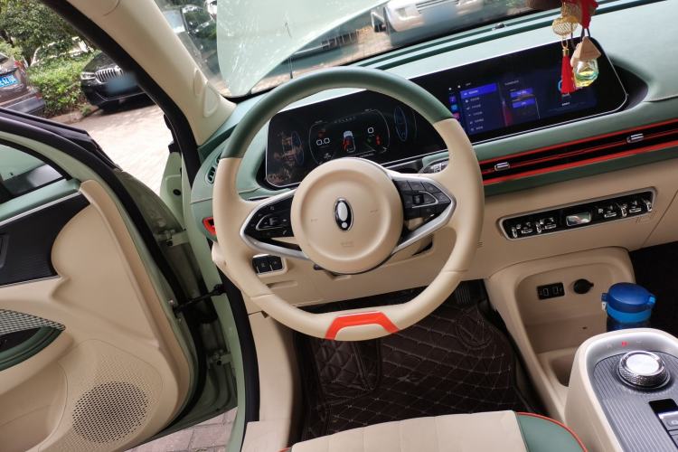 Used ORA Good Cat 2022 400km Standard Range Luxury Version Lithium Iron Phosphate Steering Wheel