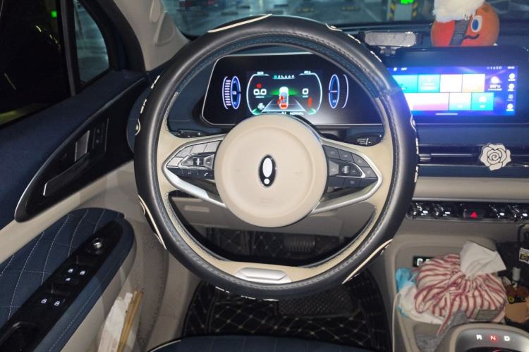 Used ORA Good Cat 2022 400km Standard Range Luxury Version Lithium Iron Phosphate Steering Wheel