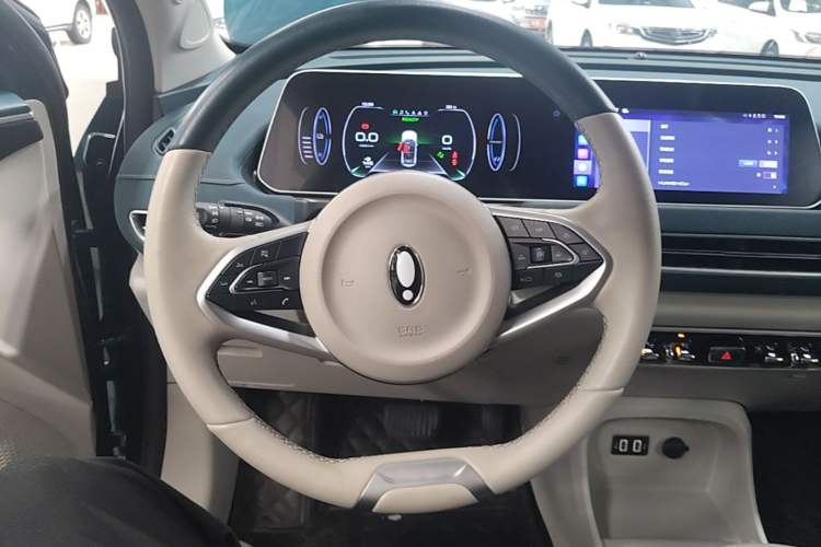 Used ORA Good Cat 2022 Morandi Edition 400km Standard Range Two-Week Young Enjoyment Version Lithium Iron Phosphate Steering Wheel