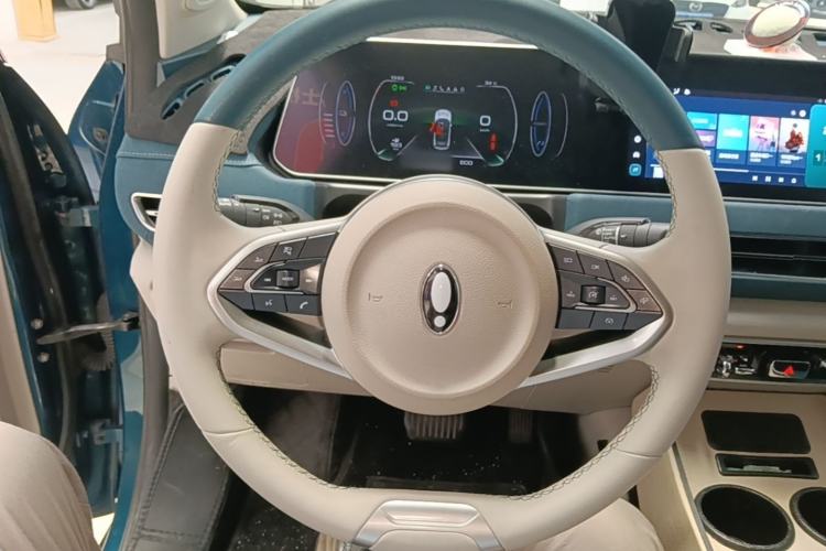 Used ORA Good Cat 2022 400km Standard Range Luxury Version Lithium Iron Phosphate Steering Wheel