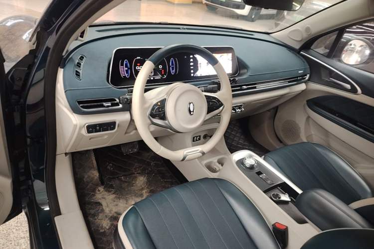 Used ORA Good Cat 2022 Morandi Edition 500 km Long Range Luxury Version Lithium Ternary Steering Wheel