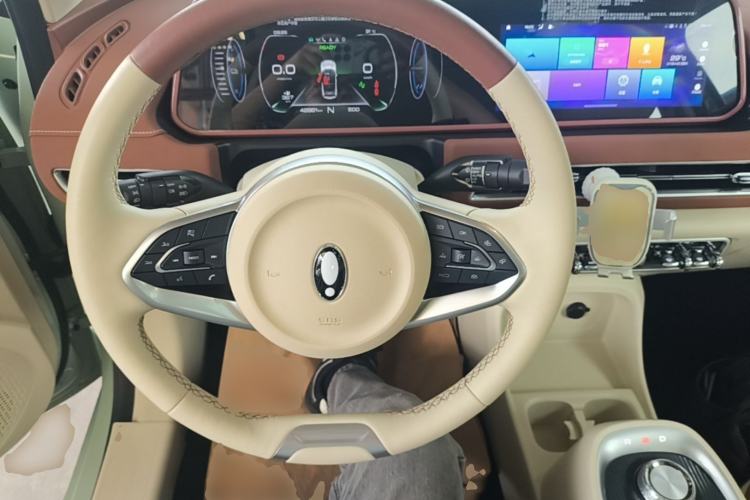 Used ORA Good Cat 2022 400km Standard Range Premium Version Lithium Iron Phosphate Steering Wheel