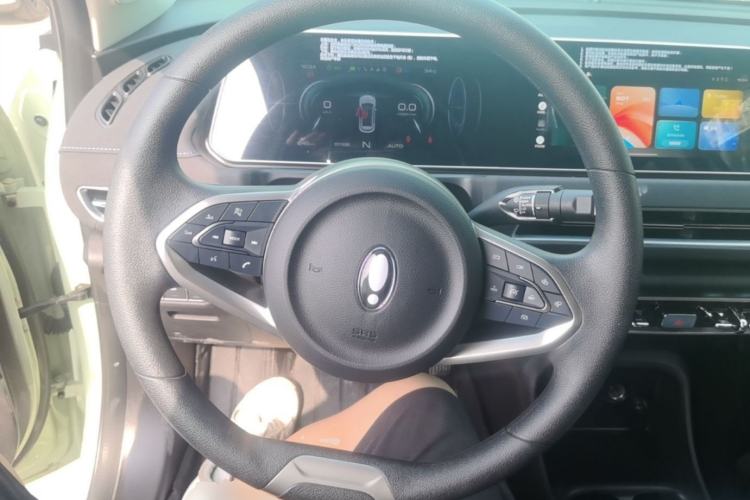Used ORA Good Cat 2022 Morandi Edition 400km Standard Range Two-Week Young Enjoyment Version Lithium Iron Phosphate Steering Wheel