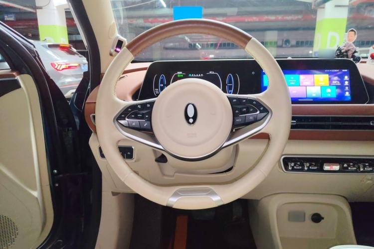 Used ORA Good Cat 2022 Morandi Edition 400km Standard Range Premium Version Lithium-Ion Battery Steering Wheel