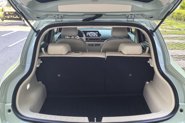 Used ORA Good Cat 2022 Morandi Edition 400km Standard Range Luxury Version Lithium-Ion Battery Trunk