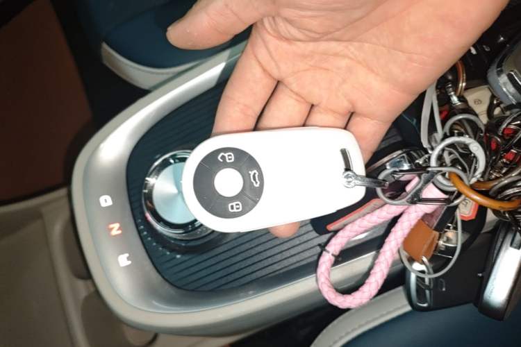 Used ORA Good Cat 2022 400km Standard Range Premium Version Lithium-Ion Battery Vehicle Key