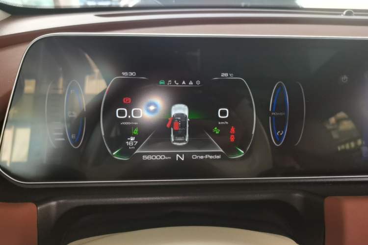 Used ORA Good Cat 2022 Morandi Edition 400km Standard Range Premium Version Lithium Iron Phosphate Instrument Cluster