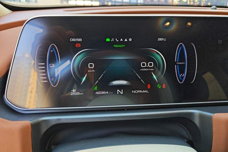 Used ORA Good Cat 2022 Morandi Edition 400km Standard Range Luxury Version Lithium-Ion Battery Instrument Cluster