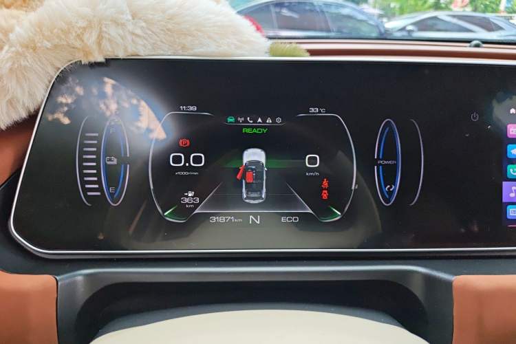Used ORA Good Cat 2022 400km Standard Range Premium Version Lithium Iron Phosphate Instrument Cluster