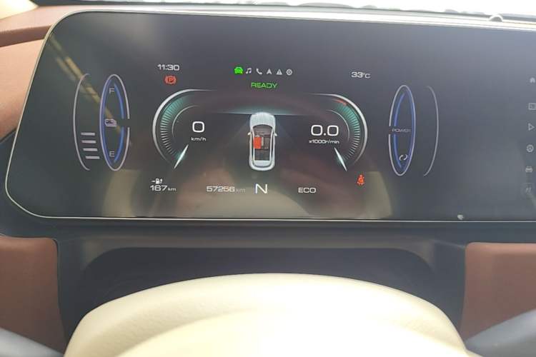Used ORA Good Cat 2022 400km Standard Range Luxury Version Lithium Iron Phosphate Instrument Cluster